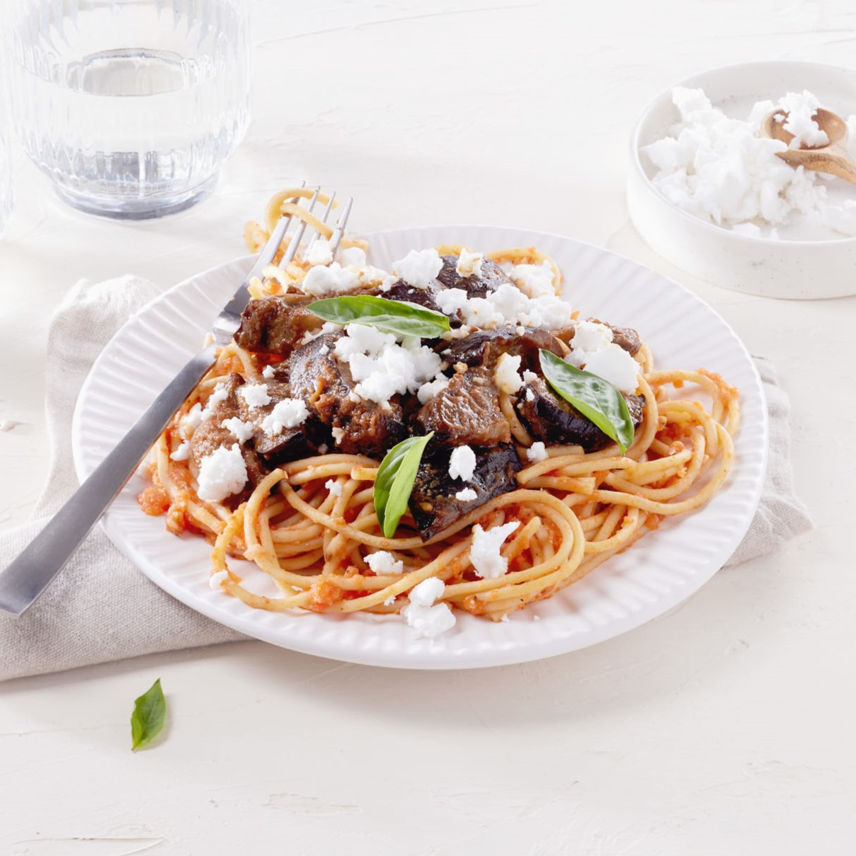 Spaghetti melanzana