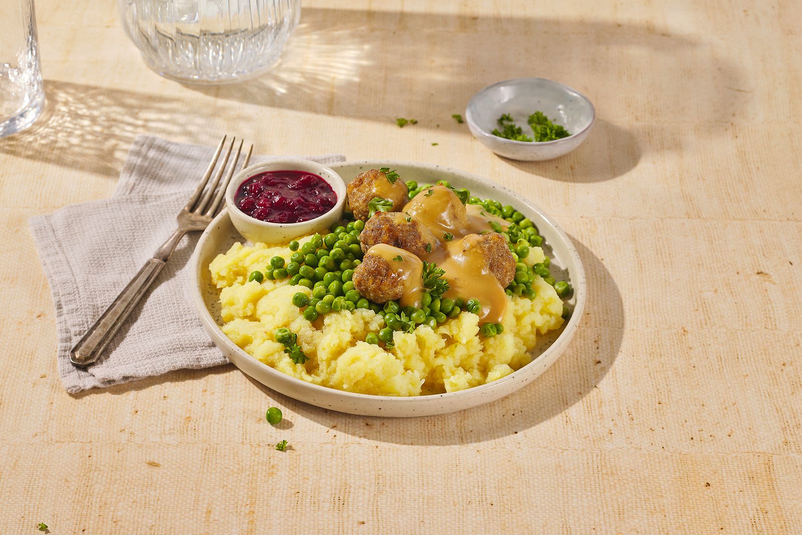 Zweedse balletjes met puree