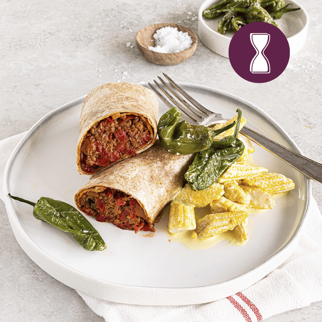 Afslank: Volkoren Chili Burrito