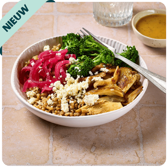 Vriesverse Mushroom grain bowl bestellen bij freasy.nl