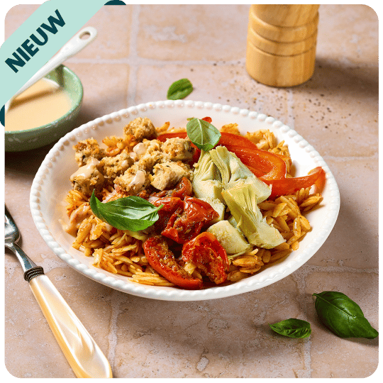 Vriesverse Rode pesto grain bowl bestellen bij freasy.nl