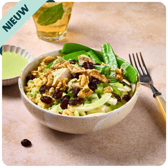 Vriesverse Kip waldorf grain bowl bestellen bij freasy.nl