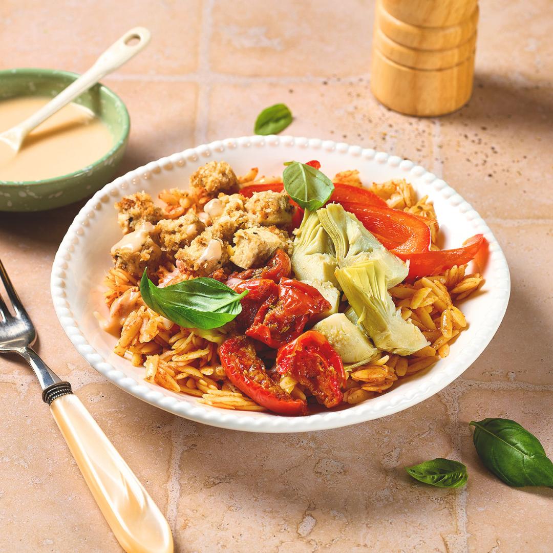Vriesverse Rode pesto grain bowl bestellen bij freasy.nl