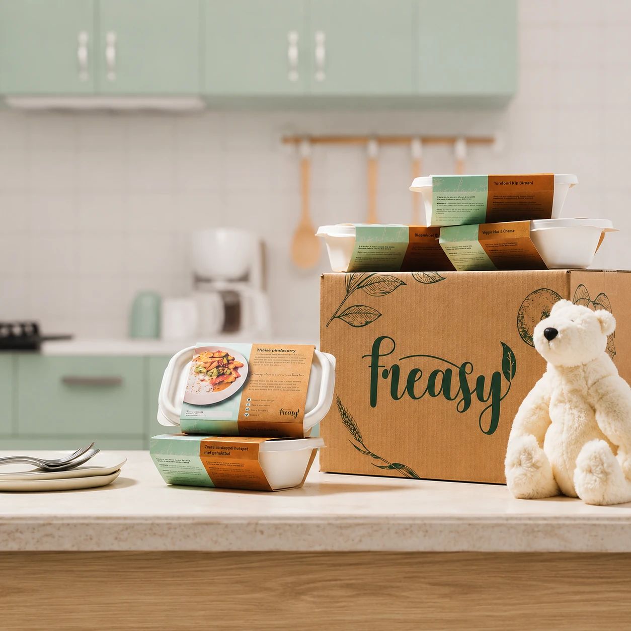 Vriesverse Kraambox groot vega bestellen bij freasy.nl